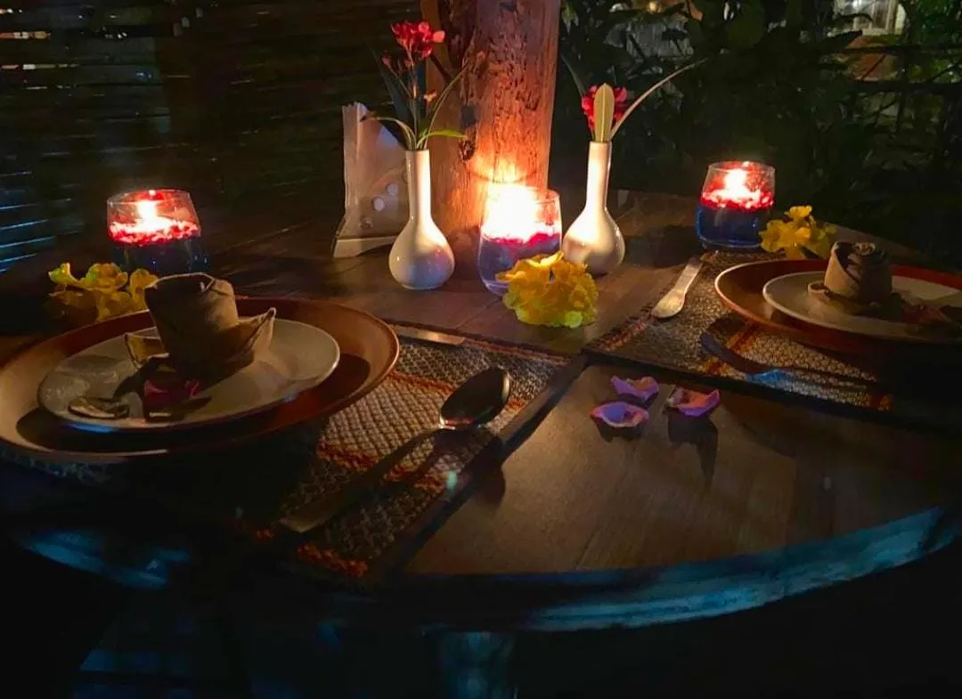 Candle light dinner at WildDunes Eco Resort Konark